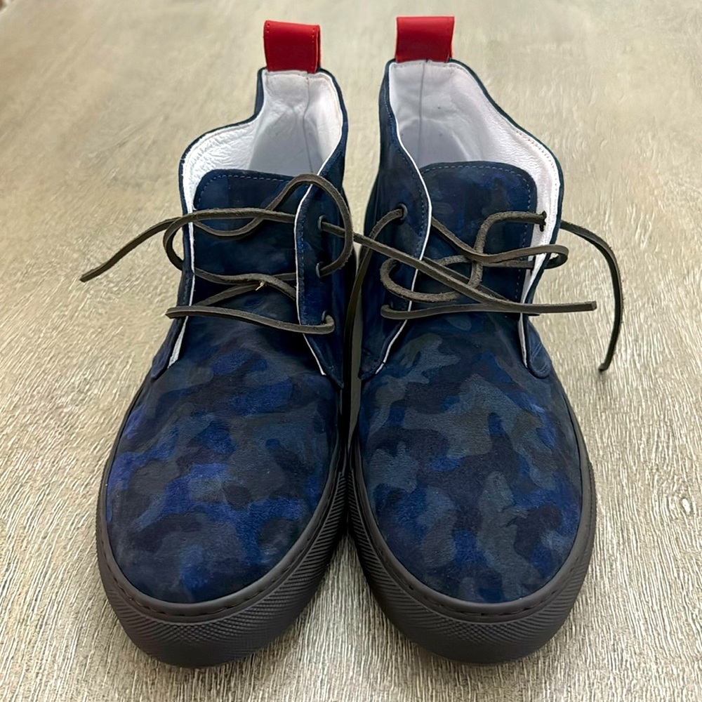 Men’s Navy Camo Chukka-Del Toro shoes NEW